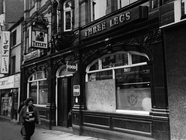 The Three Legs in January 1974.