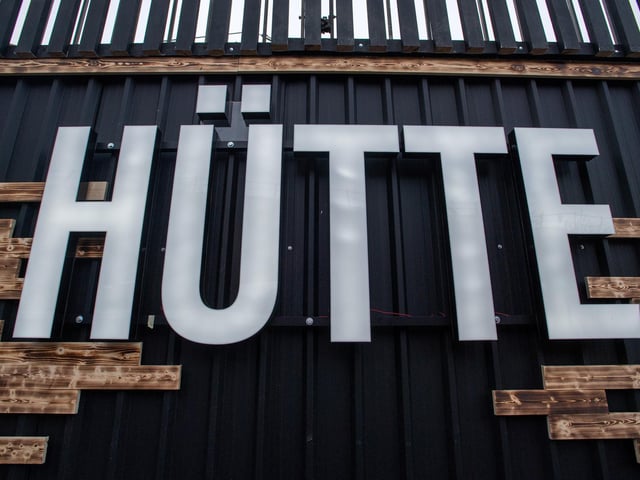 The Hutte bar is a new addition. It is an enclosed two-storey bar with headline DJs, a dancefloor, cocktail bar and booth seating.