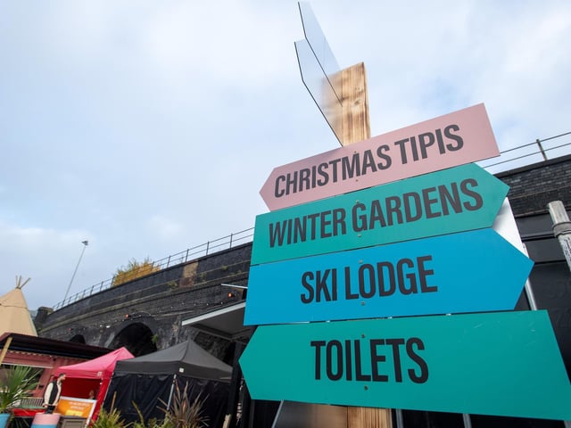 Chow Down has unveiled its Winter Village.