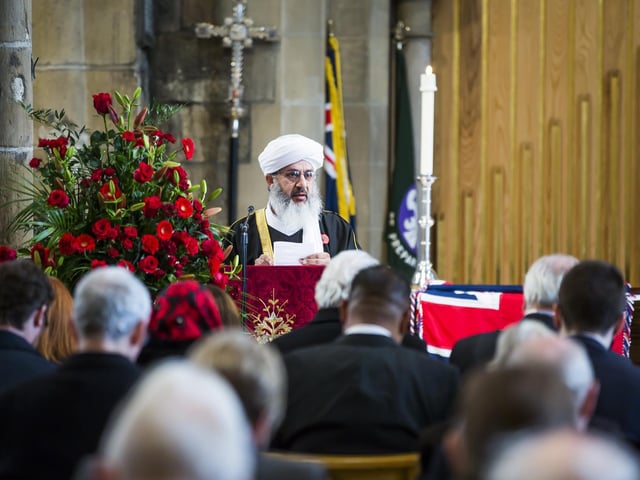 Mufti Mohammed Amin Pandor at Dewsbury Minster