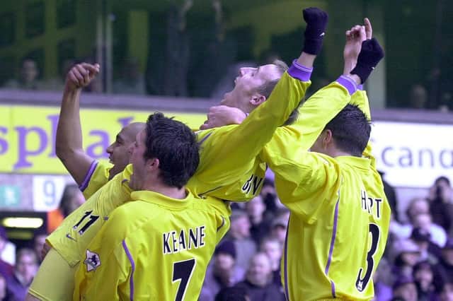 Enjoy these photo memories from Leeds United's last win against Tottenham Hotspur away - February 2001. PIC: PA