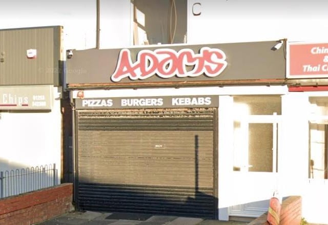 Adam's Pizza House, 46 St Annes Road, Blackpool FY4 2AS