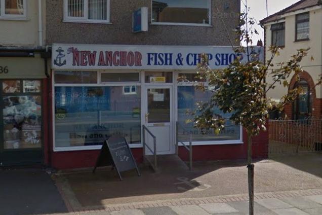 New Anchor Chip Shop, 42 Anchorsholme Lane East, Blackpool FY5 3QL