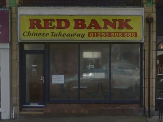 Red Bank Chinese Hot Takeaway, 34 Red Bank Road, Blackpool FY2 9HR