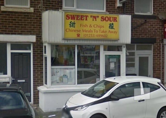 Sweet 'n' Sour, 38 Cherry Tree Road North, Blackpool FY4 4NY