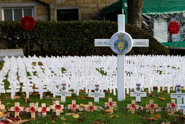 Remembrance crosses