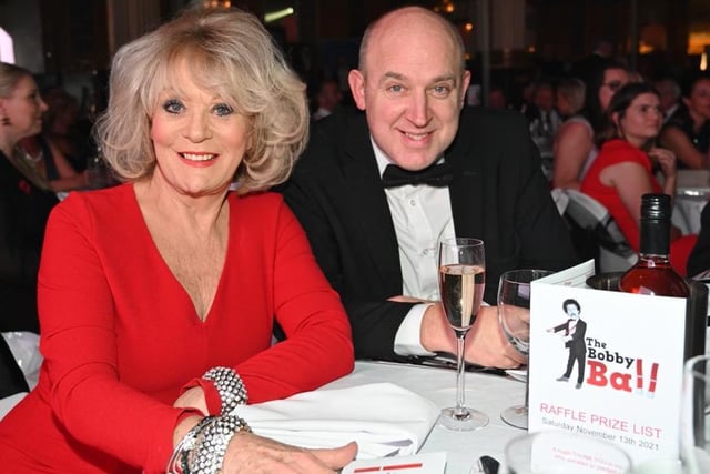 Actress and longtime friend of Bobby Ball Sherrie Hewson and comedian Tim Vine
