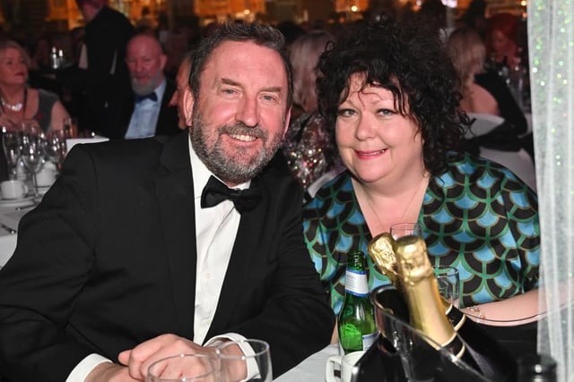 Comedian Lee Mack and Bobby Ball's Mount Pleasant co-star Sue Vincent pictures Darren Nelson