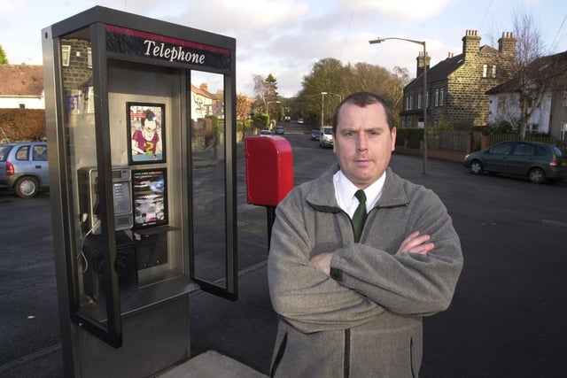 Town councillor Shaun Glover was angry at the proposed removal of the only phone box in the Woodside area of Horsforth. It was located on Outwood Lane.