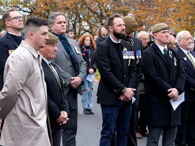 Paying their respects