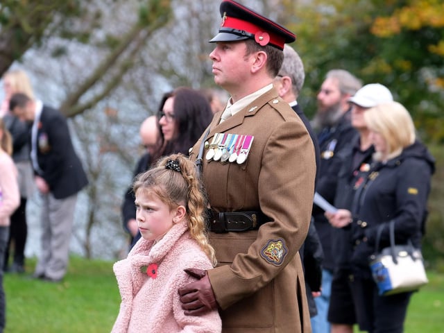Families came together to remember