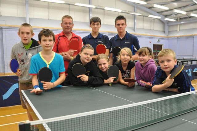 Who are these table tennis players?