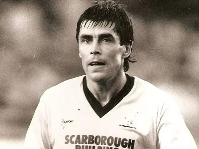 Who is this former Scarborough FC player?