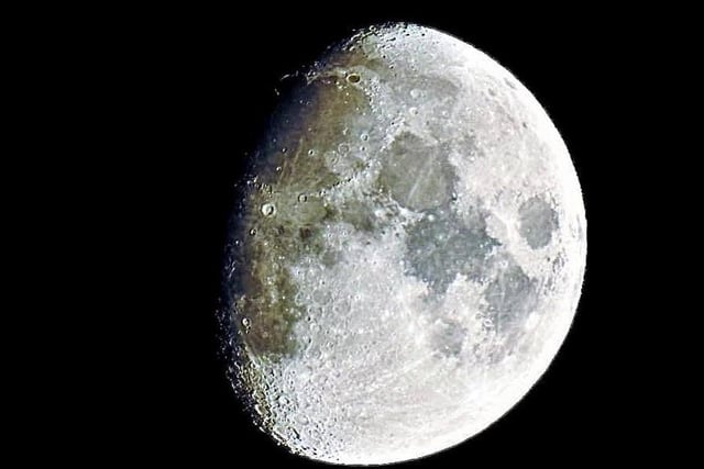 Steve Turner took this amazing photo of the Moon over Ryhill.