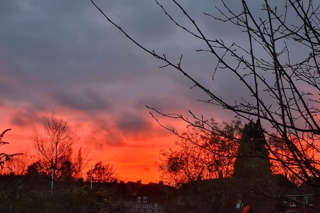 Angie Cranswick snapped the Sunset in Normanton.