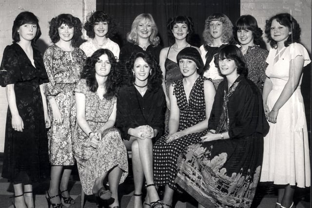 North Fylde central office of the DHSS in 1979. Pictured front from left: Gillian Bradley, Karen Anderson, Tricia Moon, Janet Procter. Back row: Michelle Betty, Janice Ashworth, Sandra Howells, Angela Kilvert, Jacci Ward, Maxi Corbett, Tracie Howarth and Sheila Clegg.