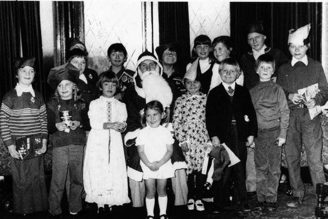 Children of the members of Blackpool and Fylde Vegetarian Association at their Christmas party at the Warwick Hotel, South Shore 1979