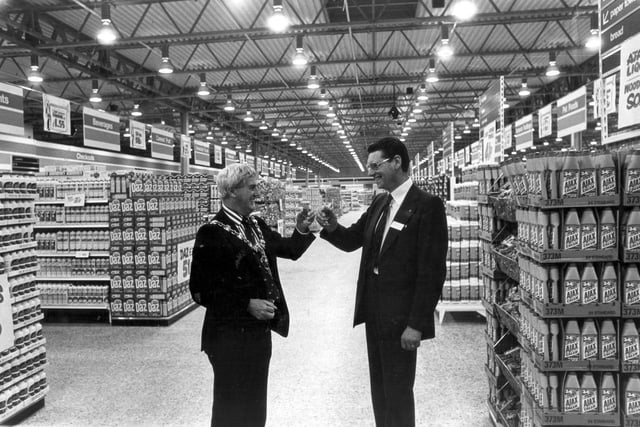 Re-opening of Co-op Hypermarket in 1979