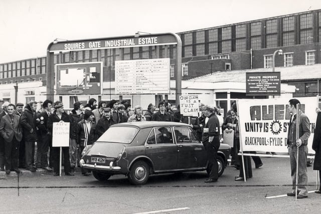 The Winter of Discontent the strikes in 1979 at Squires Gate Industrial Estate