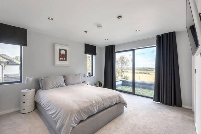 There are four further large bedrooms on this floor, two with en suite facilities, and an additional two further bedrooms on the second floor.
