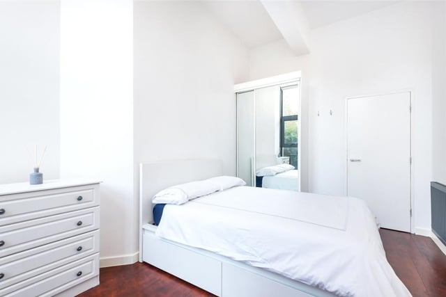 The master bedroom benefits from built in wardrobes and has a window to the rear elevation.