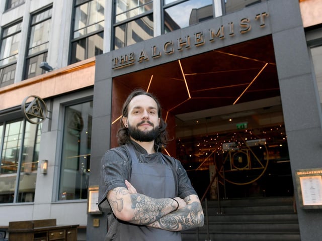 Known for its colour-changing cocktails and molecular mixology, you can expect the unexpected at The Alchemist. From a cocktail served in a bong to bubble machines and dry ice explosions, you’ll be ‘Gramming away to your heart's content. Pictured is executive chef Tom Rowley.