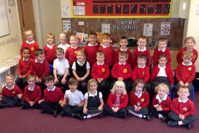 Stanley St Peter's Primary School Reception class.