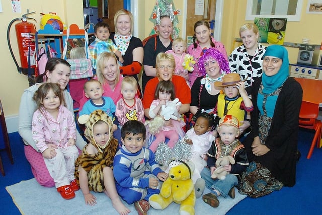 Children in Need event at First Steps Nursery in 2009.
