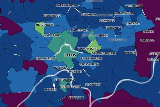 Here we reveal the Leeds areas with the lowest infection rates (Photo: Gov.UK)