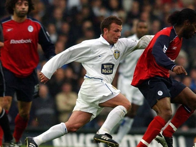Jody Morris hunts down Bolton's Jay Jay Okocha.