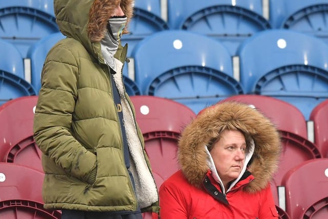Burnley v Crystal Palace fan pics. Photo: Dave Haworth | Camera Sport