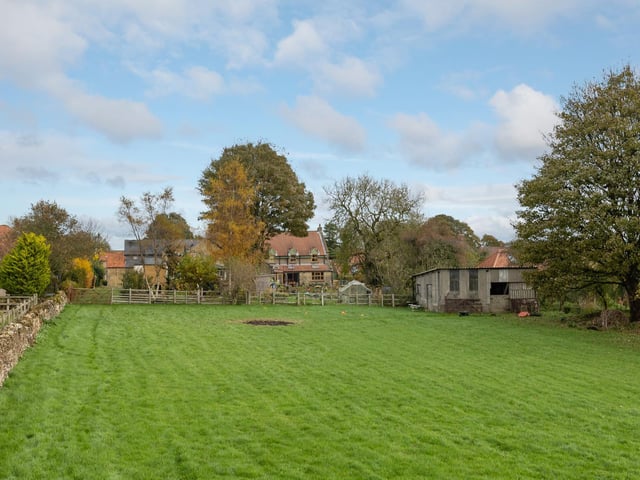 A good size, enclosed paddock is included within the grounds of the house.