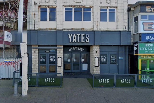 Yates, 13-15 Market Street, Blackpool FY1 1ET