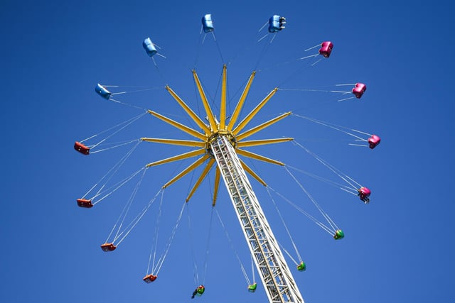 The Star Flyer in full spin.