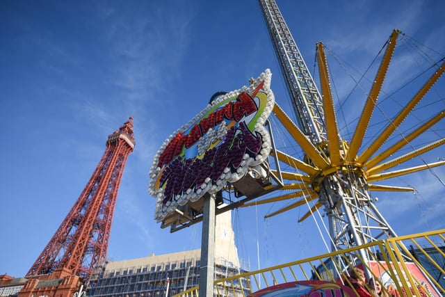 The white-knuckle ride was brought to the resort by Blackpool Promotions.