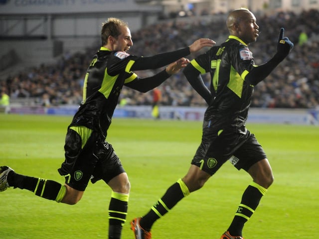El-Hadji Diouf celebrates after equalising.