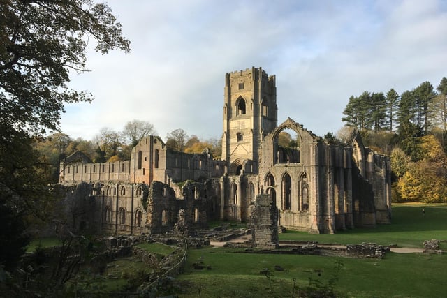 Andrew Rawlinson’s autumnal shot of Fountains Abbey on Armistice Day.