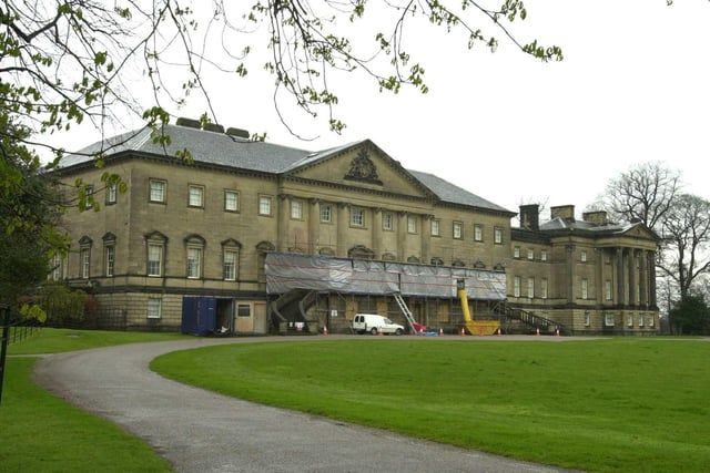 Nostell Priory was undergoing a major refurbishment in April 2000.