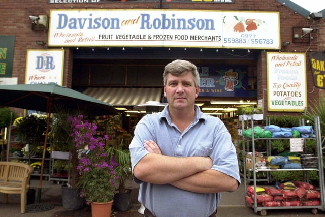 This is Andrew Robinson director at Davison and Robinson on Aire Street in Castleford who was in dispute with Wakefield Council over his street displays.