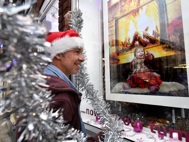 Rich Maw decorates his Infocus Photographic studio