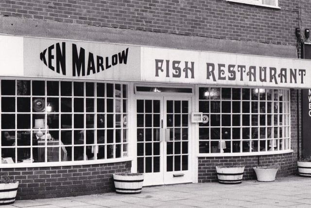 Ken Marlow fish restaurant on Street Lane pictured in February 1983 was popular among those who enjoyed a 'catch of the day'.