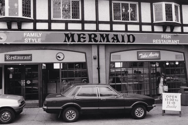The Mermaid on Stainbeck Parade pictured in September 1983 was gaining a reputation for some of the best fish and chips in Yorkshire.