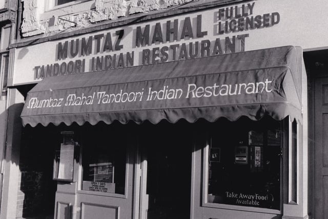 Do you remember the Mumtaz Mahal Tandoori restaurant on Lower Briggate? It is pictured in December 1986.