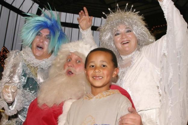 It was costumes on all fronts at the Christmas lights switch-on at the Ridings in 2004.