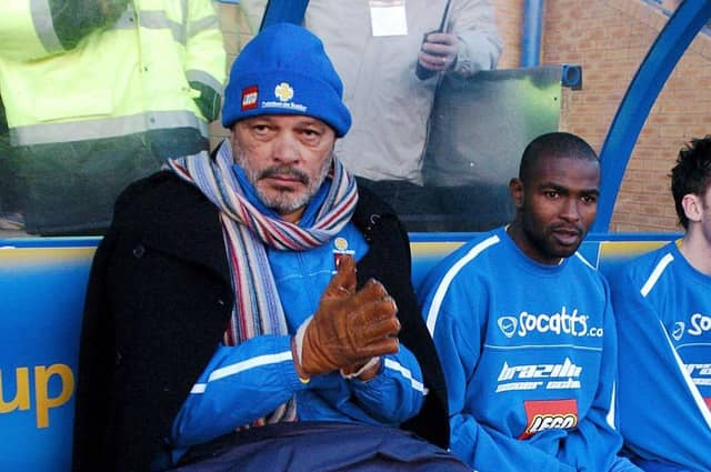 Enjoy these photo memories of Brazil World Cup legend Socrates at Garforth Town. PIC: John Giles/PA