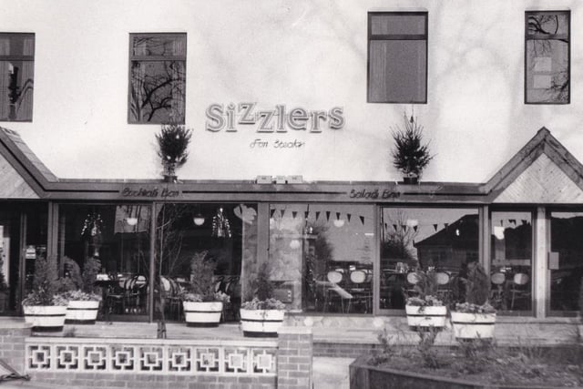 Sizzlers on Street Lane in Roundhay pictured in December 1983.