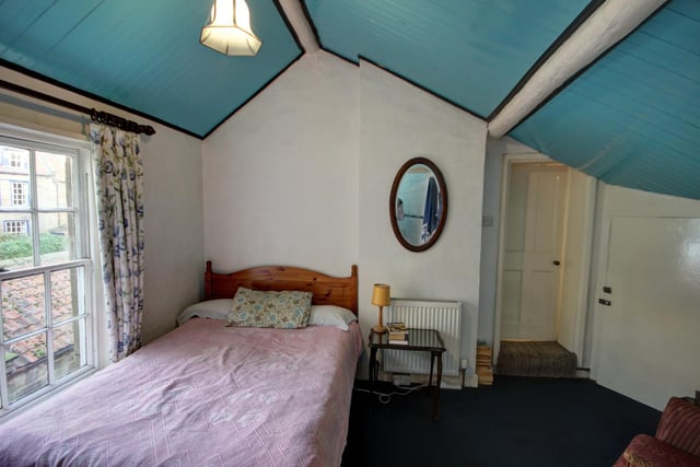 Another pleasant bedroom within the Robin Hoods's Bay property.