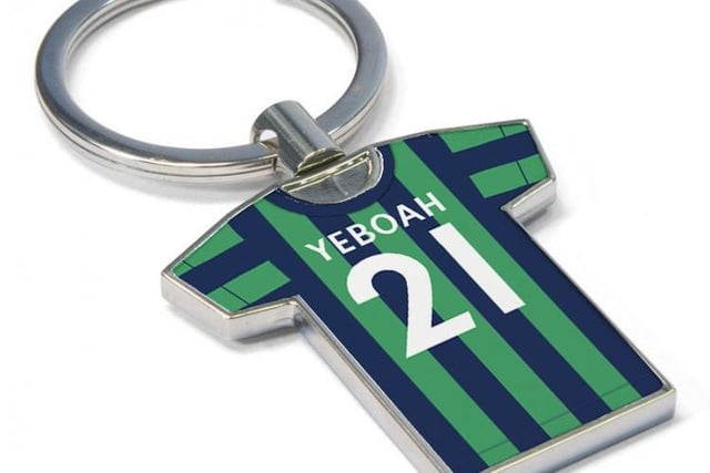 Which sensational volley will you remember as you walk through your front door? With this keyring, you'll have Yeboah memories at your fingertips.

Available to buy at https://tinyurl.com/LUFCkeyring/