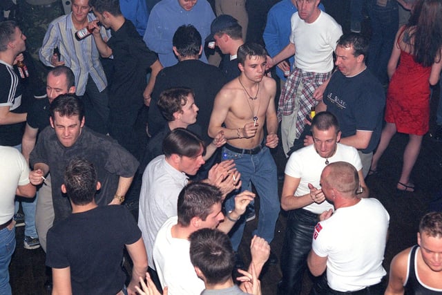 Flamingos night club, Blackpool, 1998