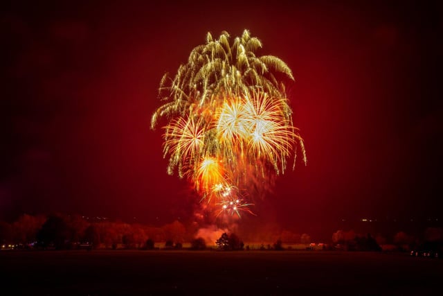 Simon Hardman captured this beautiful scene from Friday night's firework display at Towneley Park.